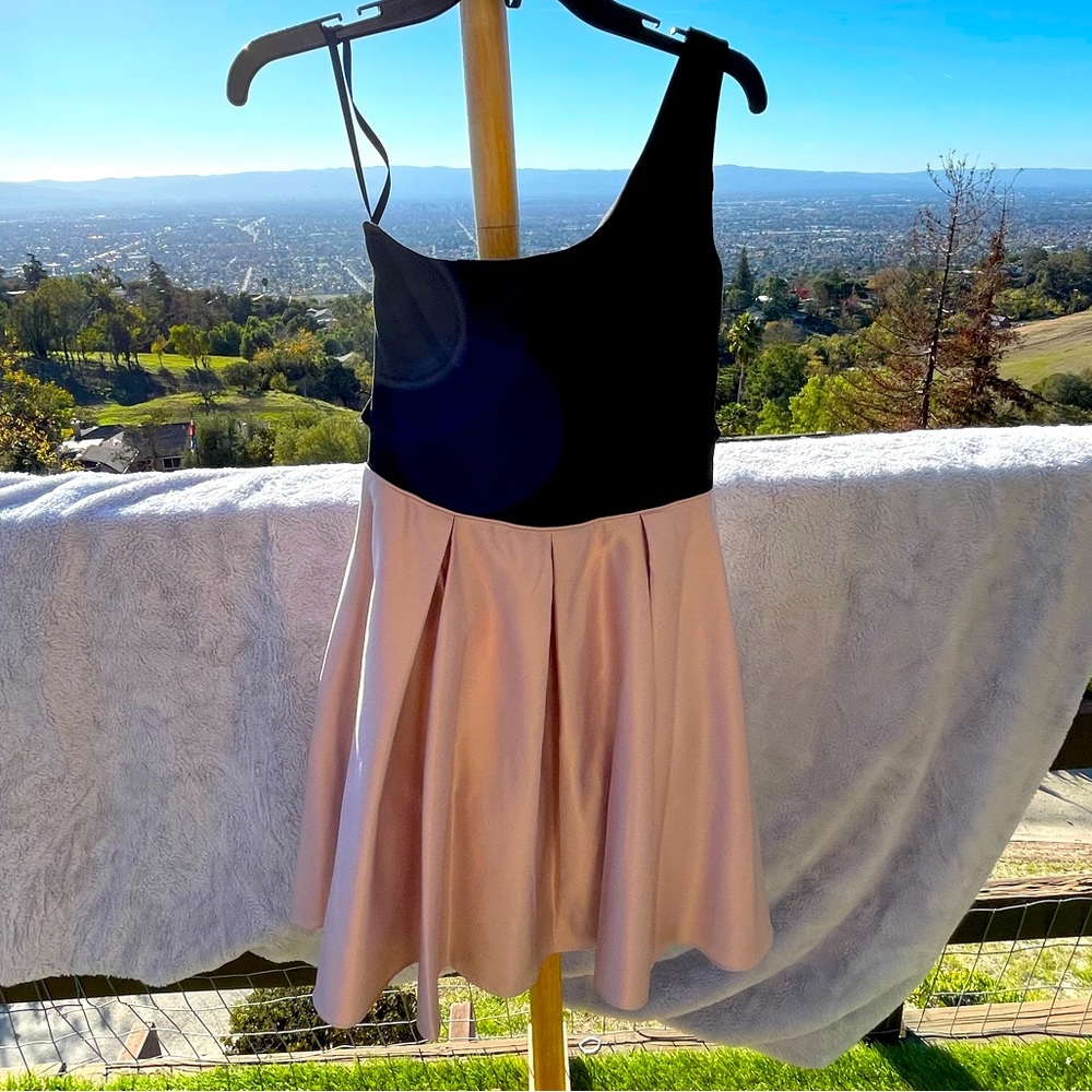 Blondie Nights Homecoming Cocktail Aysymetrical Dress